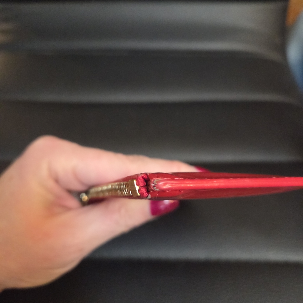 Louis Vuitton Red Monogram Vernis Key  Cles - Change/Card Holder 2004 - Picture 7 of 16